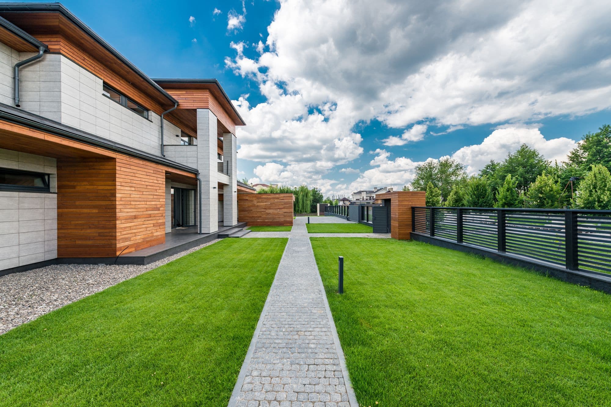 Contemporary Queensland home exterior